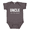 Charcoal, variant on Funny Baby Bodysuit Uncle The Man The Myth The Bad Influence Graphic Baby Onesie for Infants