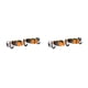 thumbnail image 1 of Wosthever Soporte multifuncional para hisopos: instalación fácil y rápida Soporte para hisopos de acero inoxidable Herramienta de naranja 2 clips y 3 ganchos 2Conjunto, 1 of 6