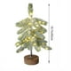 thumbnail image 3 of Árbol de Navidad pequeño con luces LED, árbol artificial nevado para decoración de mesa, escritorio, 60 LED, árbol artificial para centros de mesa, lámpara de pino de plástico., 3 of 9