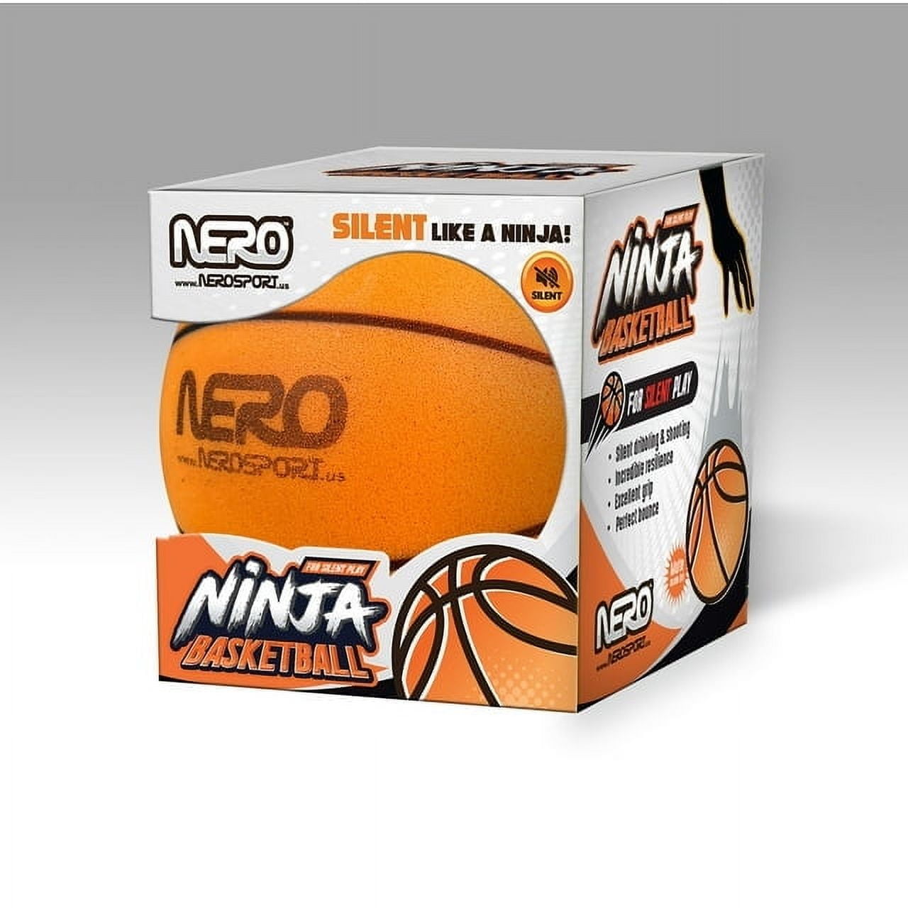 (2 pack) Ninja Silent Basketball