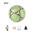 thumbnail image 3 of Guardoinrt PU Standard Size Luminous Football Illuminate Skills On Field Wide Application Football Training hexagon Size 5, 3 of 6