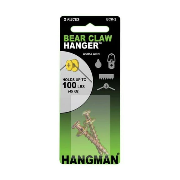 Hangman Products  Heavy Duty Double Headed Hanger 2 Each