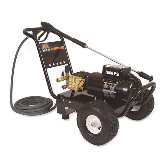 Mi-T-M Pressure Washer,1.5HP,1000psi,2gpm,120V GC-1002-0ME1