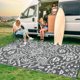 thumbnail image 1 of Alfombra impermeable Garvee Outdoor para patio, 274 x 366 cm, reversible, 1 of 9