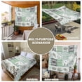 thumbnail image 6 of Sage Green Coastal Large Tapestry for Bedroom Wall Hanging Tapestry,Turtle Nautical Anchor Starfish Coral Ceiling Backdrop Tapestries Poster Blanket Wall Decor for Teens Room Living Room 85" x 90", 6 of 8