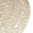 thumbnail image 3 of Unique Loom Rushmore Collection Area Rug - Adams (5' Round Beige/Ivory), 3 of 6