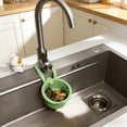 thumbnail image 1 of Panier d'Égouttage pour Évier de Cuisine, Séparation Sec-Humide, Bassin de Lavage pour Fruits et Légumes, Sans Perçage, Passoire Suspendue pour Évier, Filet de Filtration d'Eau de Piscine en 1 Pce, 1 of 5