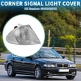 thumbnail image 2 of Cubierta de luz de señal de esquina derecha Unique Bargains 1 Pc para BMW Serie 3 1999-2001 No.63136902766, 2 of 7