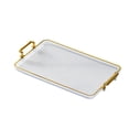 thumbnail image 1 of Advancent Nordic Style Farmhouse Serving Tray Multiuse for Shower Bedroom  Office Teteras Blanco, 1 of 1