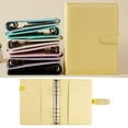 thumbnail image 1 of Musbetu Notebook Shell Universal Waterproof Interchangeable INS A5 6-Hole Binder Faux Leather Loose Leaf Cover for Gift, 1 of 7