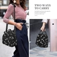 thumbnail image 2 of DouZhe Lunch Bags for Women and Men, Cartoon Dinosaur Skeletons Prints Reusable Portable Insulated Cooler Waterproof Lunch Tote Bag for Travel Work Picnic, 2 of 7