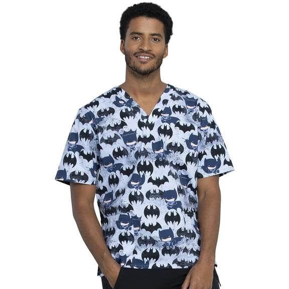 Tooniforms Unisex V-Neck Medical Scrub Top TF606