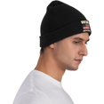 thumbnail image 5 of Vintage 1975 50th Birthday Gifts 50 Year Old American Flag Beanie Hats for Men Women Knit Skull Cap Warm Winter Hats, 5 of 8
