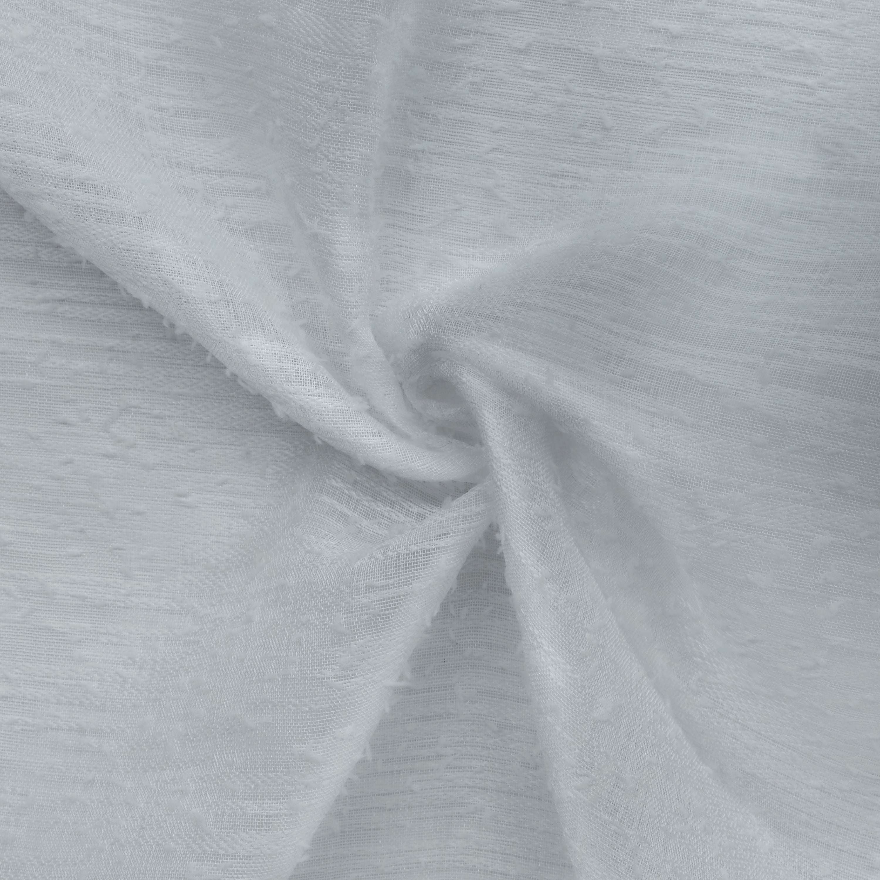 Loft Living Banan Sheer Grommet Indoor Curtain 52 x 95 in Light Grey