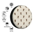 thumbnail image 4 of Sikiie Labrador Retriever Dog PVC Leather Spare Tire Wheel Cover Spare Tire Cover, for Car Truck SUV Camper Trailer Universal Fit(14-17in)-15 inch, 4 of 6