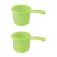 thumbnail image 1 of Set de 2 Cucharones de Baño de Plástico Verde 1.3L Hechos en Japón, 1 of 5