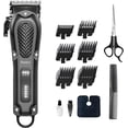 thumbnail image 1 of Haokry Cortapelos para hombres profesionales - Cortapelos de peluquero inalámbricos y con cable para cortar y arreglar el cabello Recortador de barba recargable, 1 of 5