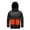 Black, variant on Odeerbi Toddler Boys Girls Heated Jacket Kids Puffer Coat USB Intelligent Constant Temperature 3 Areas Heated Coat Plus Size Winter Windproof Heated Jacket Black 4-5 Years without Power Bank