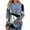 Sky Blue, variant on Horkkom Womens Fall Tops Long Sleeve Crew Neck Color Block Tops Casual Comfy Pullover Tunic Tops, Gifts for Women L