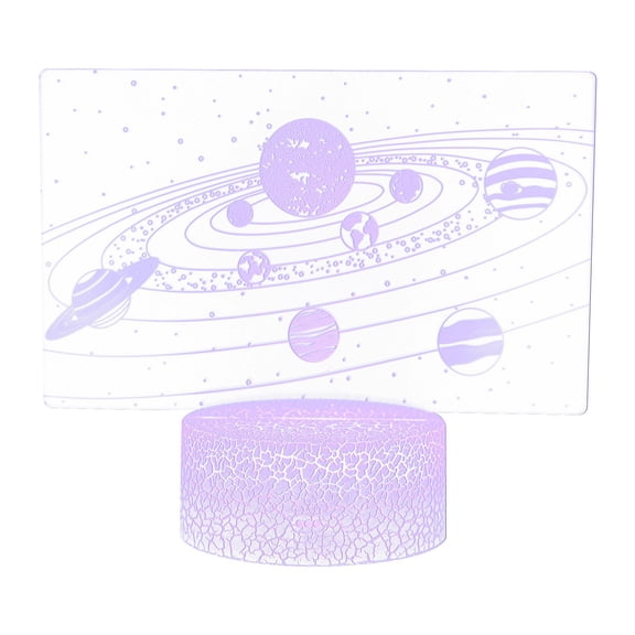 RyanK Clearance Lamp Galaxy Series Night Light LED Colorful 7-Color Desk Lamp Bedroom Home Decor Gift