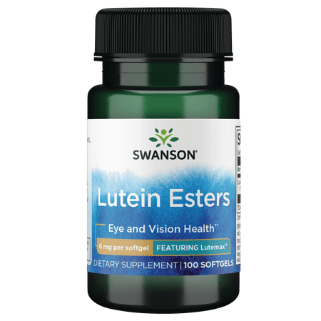 Swanson Lutein Esters 6 mg 100 Softgels