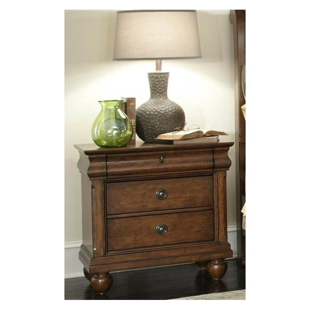 Nightstand in Rustic Cherry