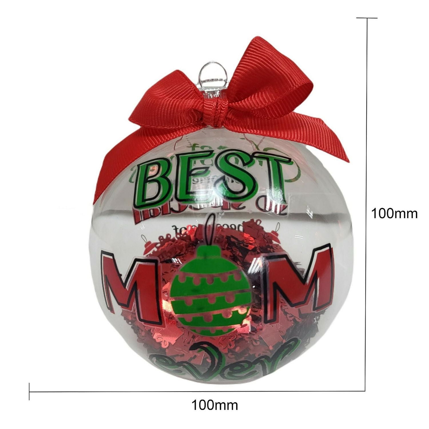 « La meilleure maman de tous les temps» Ornement de Noël à collectionner, 4 po, Temps des Fêtes « La meilleure maman de tous les temps»