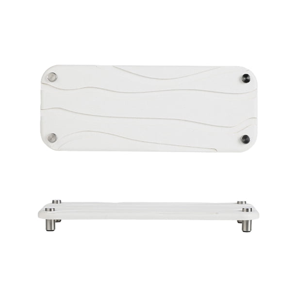 Posavasos multifuncional de tierra de diatomeas Billuyoard para diversos usos blanco