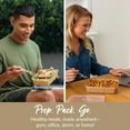 thumbnail image 3 of Bentgo Prep 20-Piece Meal Prep Containers with Lids, 1-Compartment Reusable Food Storage Set, Microwave & Dishwasher Safe, BPA-Free, 3 of 10