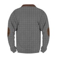 thumbnail image 4 of Blusas y camisas de manga larga con cuello redondo Sudadera con capucha de cuello redondo para hombre Jersey estampado Blusa de poliéster de manga larga para hombre, 4 of 4