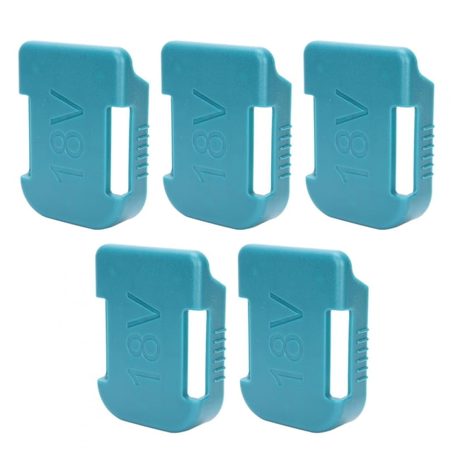 Lithium Battery Buckle,5PCS 18V Dual Using Battery Holder Slot Shelf Battery Holderfor Bosch Ultimate Comfort