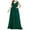 Green, variant on Summer Beach Dresses for Womens 2025 Plus Size Fashion Evening Dress Sleeveless Waist V-neck Solid Color Dress