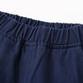 thumbnail image 5 of Rrunsv Boys Sweatpants Kids Plain Sweatpants Cotton Drawstring Casual Pull-on Jogger Pants for Boys Navy,90, 5 of 5