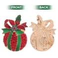 thumbnail image 4 of GOOHOCHY Broche navideño de moda, pin esmaltado festivo, para camisa, suéter, ramilletes, ropa, cuello y ramillete., 4 of 8