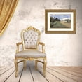 thumbnail image 3 of Sisley, Alfred 18x13 Gold Ornate Wood Framed with Double Matting Museum Art Print Titled - The Cornfield, 3 of 4