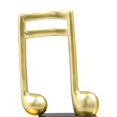 thumbnail image 4 of Dalazy Sculpture Note de Musique Figurine Statue Accessoires Photo Décoration C, 4 of 9