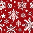 thumbnail image 3 of Lavoie, Tina 12x12 Black Modern Framed Museum Art Print Titled - Snowflake Pattern, 3 of 5