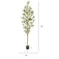 thumbnail image 6 of Nearly Natural 82" Olive Artificial Tree, Green, 6 of 10