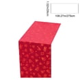 thumbnail image 3 of February 14 Festive Tablecloth Printed Tablecloth Rectangular Dining Tablecloth Heart-Shaped Table Flag Decorations, 3 of 6