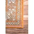 thumbnail image 4 of nuLOOM Marisela Tribal Area Rug, 6' 7" x 9', Yellow, 4 of 5
