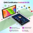 thumbnail image 3 of FITIFUN 10.1 inch Android 16 Tablets,8GB RAM 32GB ROM 1TB Expand,Five-Core,HD Display,Gemini AI-Green, 3 of 9