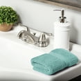 thumbnail image 3 of Premium Egyptian Cotton Highly Absorbent Assorted 6-Piece Plush Towel Set - 13" x 13", 3 of 6