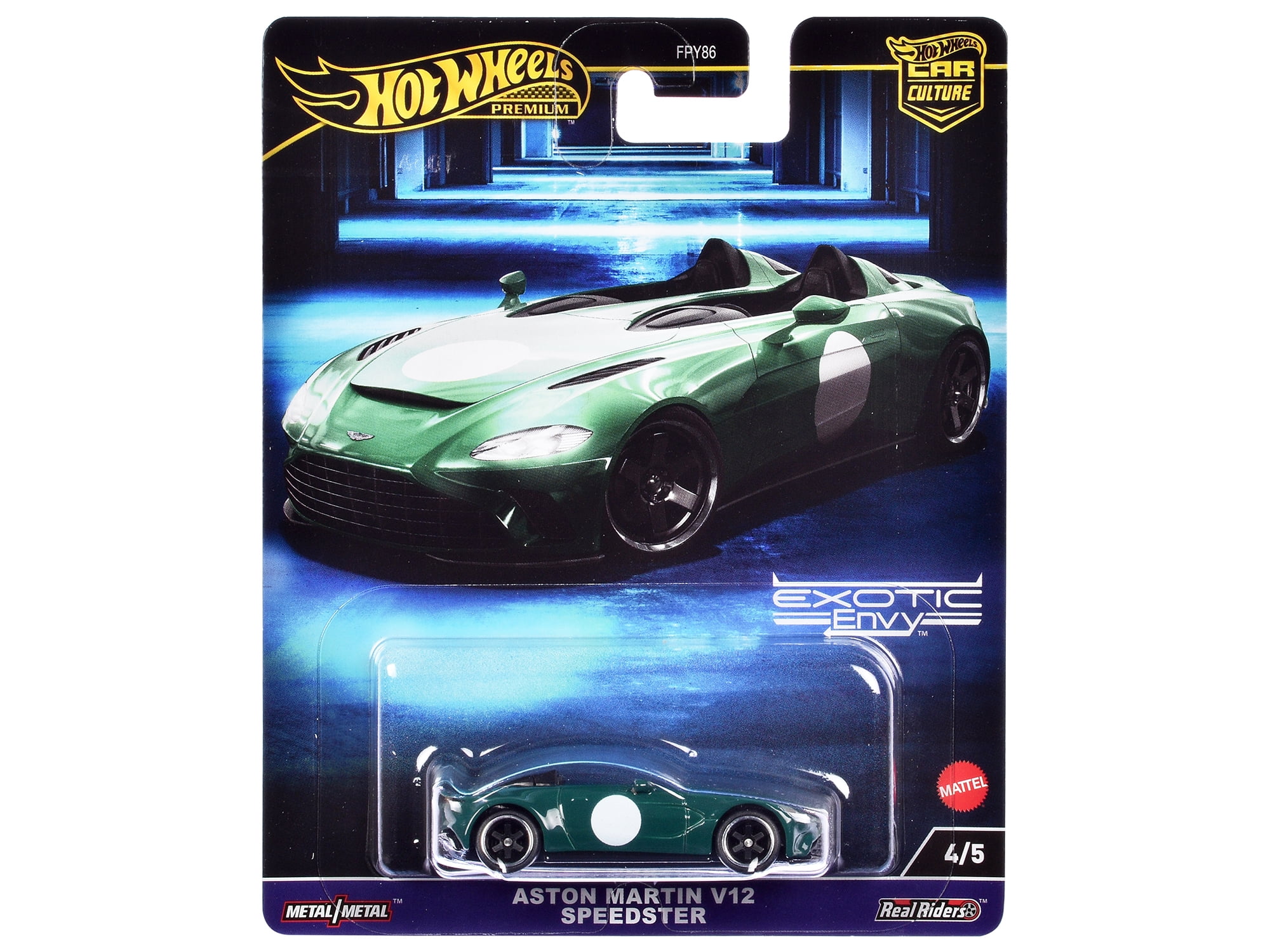 Hotwheels  Exotic Envy Set Car Culture 2024 Series G Diecast Model Cars - 5 Piece