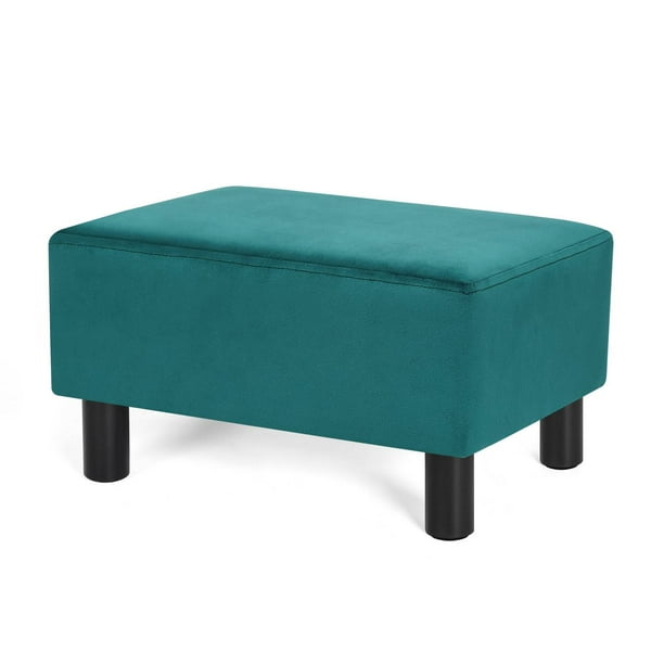 Homebeez Small Footstool Ottoman,Modern Rectangle Chair Foot Rest Foot