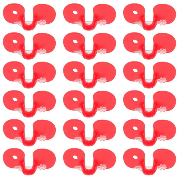 Niceauty Plastic Chicken Eyeglasses Red Polypropylene 100pcs Back to School