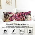 thumbnail image 3 of Colorful Exotic Body Pillow Cover - 20x54 Inch Beach Vacation Design - Full-Length Support Pillowcase with Invisible Zipper, 3 of 6