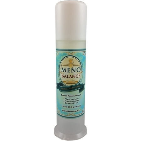 MenoBalance Natural Progesterone Cream 2 oz - For Relief of Hot Flashes and Other Menopausal