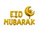 thumbnail image 3 of 16' Happy Eid Mubarak Ramadan Letter Foil Globos Decoración Alfabeto Banners, 3 of 5