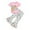 Red, variant on Gunia Baby Easter Outfit Girl Short Sleeve Bunny T Shir Flared Ll Bottom Pants Breathable Girls Clothes Set Outfits 18M-5Y