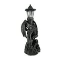 thumbnail image 3 of « Gardien du Château » Statue Médiévale de Dragon avec Lanterne DEL à Énergie Solaire - 21 Pouces de Haut - Décor Extérieur Majestueux Symbolisant la Protection et l'Enchantement Gothique, 3 of 5